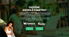 Desktop Screenshot of fadesne.com.br