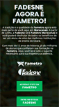 Mobile Screenshot of fadesne.com.br