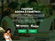 Tablet Screenshot of fadesne.com.br